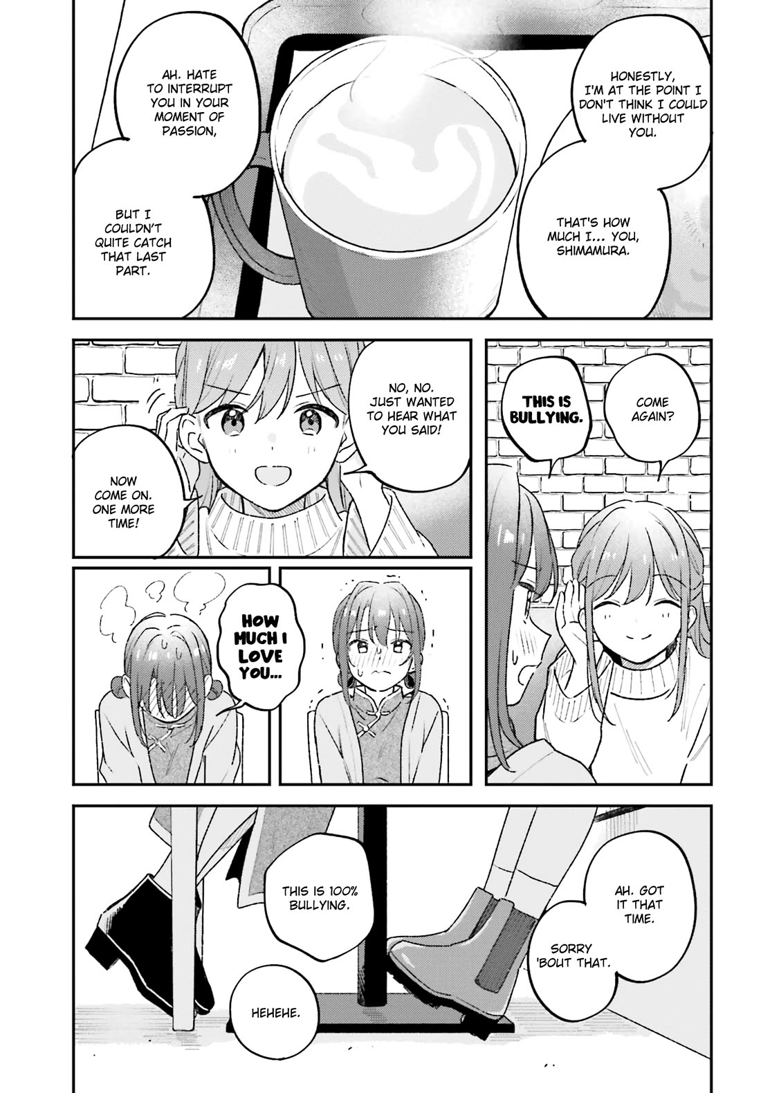 Adachi to Shimamura (Moke Yuzuhara) Chapter 45.1 page 17 - Chapter 45.1: Sakura Christmas Scrolls 1