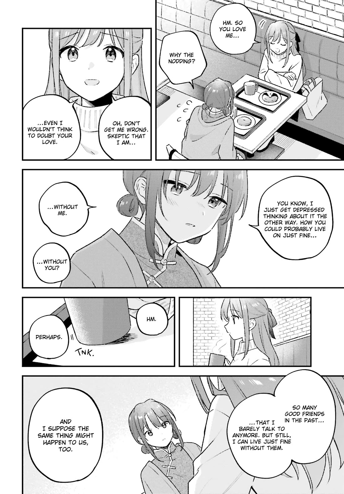 Adachi to Shimamura (Moke Yuzuhara) Chapter 45.1 page 18 - Chapter 45.1: Sakura Christmas Scrolls 1