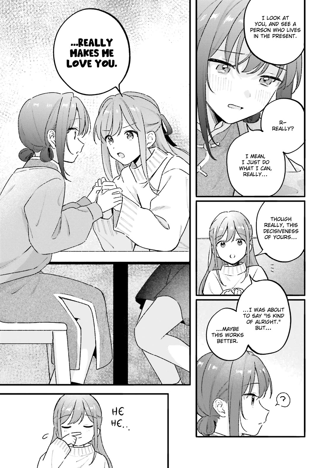Adachi to Shimamura (Moke Yuzuhara) Chapter 45.1 page 21 - Chapter 45.1: Sakura Christmas Scrolls 1