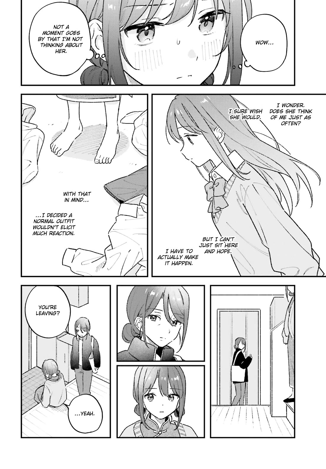 Adachi to Shimamura (Moke Yuzuhara) Chapter 45.1 page 4 - Chapter 45.1: Sakura Christmas Scrolls 1