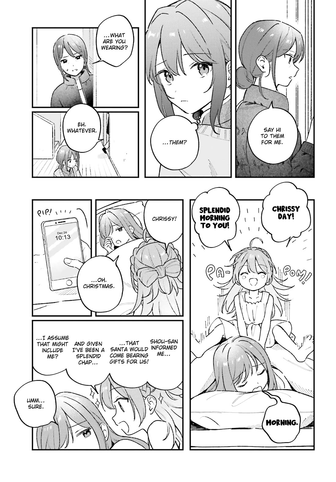 Adachi to Shimamura (Moke Yuzuhara) Chapter 45.1 page 5 - Chapter 45.1: Sakura Christmas Scrolls 1