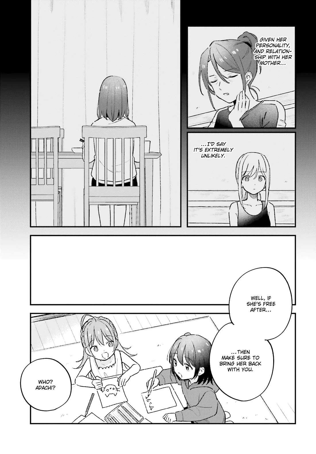 Adachi to Shimamura (Moke Yuzuhara) Chapter 45.1 page 9 - Chapter 45.1: Sakura Christmas Scrolls 1
