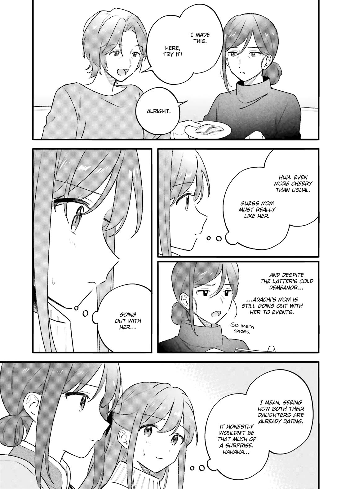 Adachi to Shimamura (Moke Yuzuhara) Chapter 45.2 page 13 - Chapter 45.2: Sakura Christmas Scrolls 2