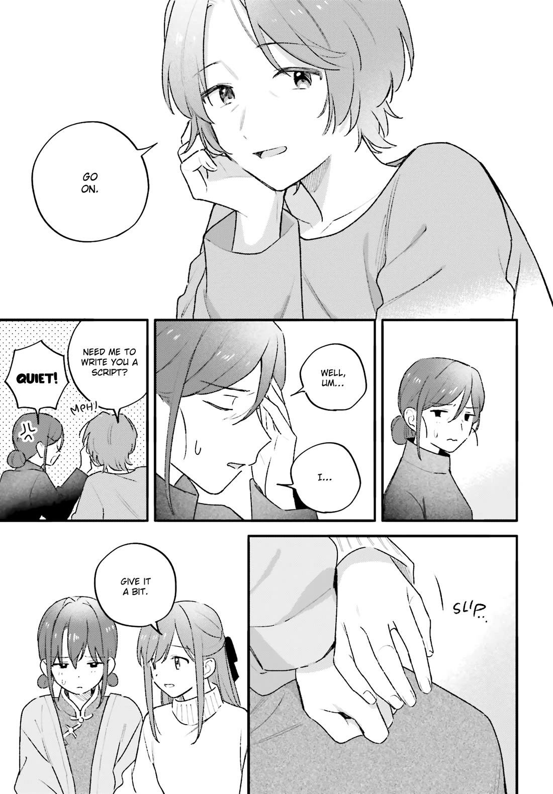 Adachi to Shimamura (Moke Yuzuhara) Chapter 45.2 page 15 - Chapter 45.2: Sakura Christmas Scrolls 2