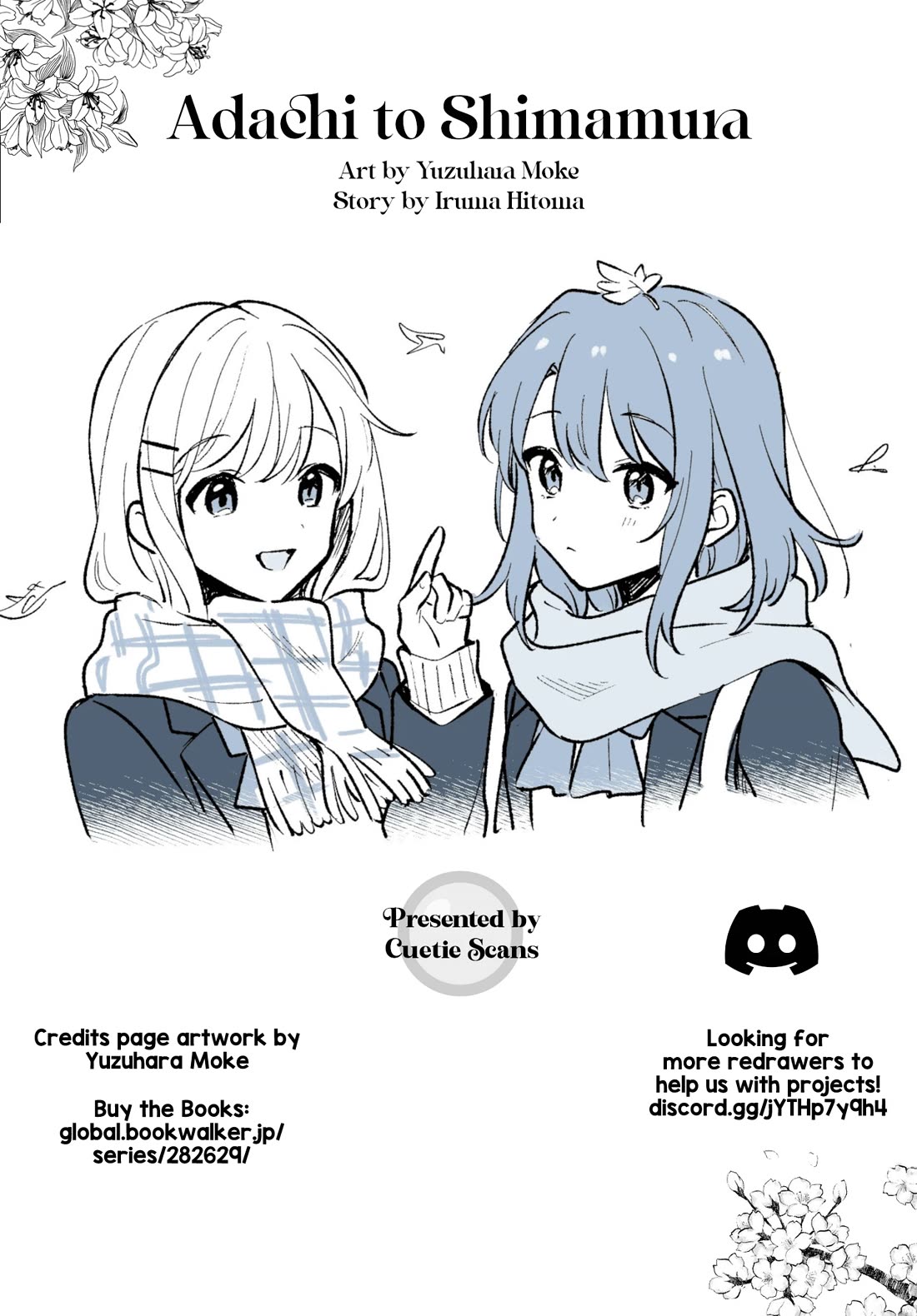 Adachi to Shimamura (Moke Yuzuhara) Chapter 45.2 page 21 - Chapter 45.2: Sakura Christmas Scrolls 2