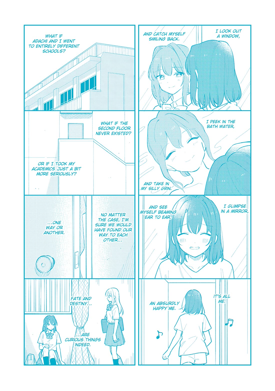 Adachi to Shimamura (Moke Yuzuhara) Chapter 46.5 page 6 - Chapter 46.5: Volume 7 Extras