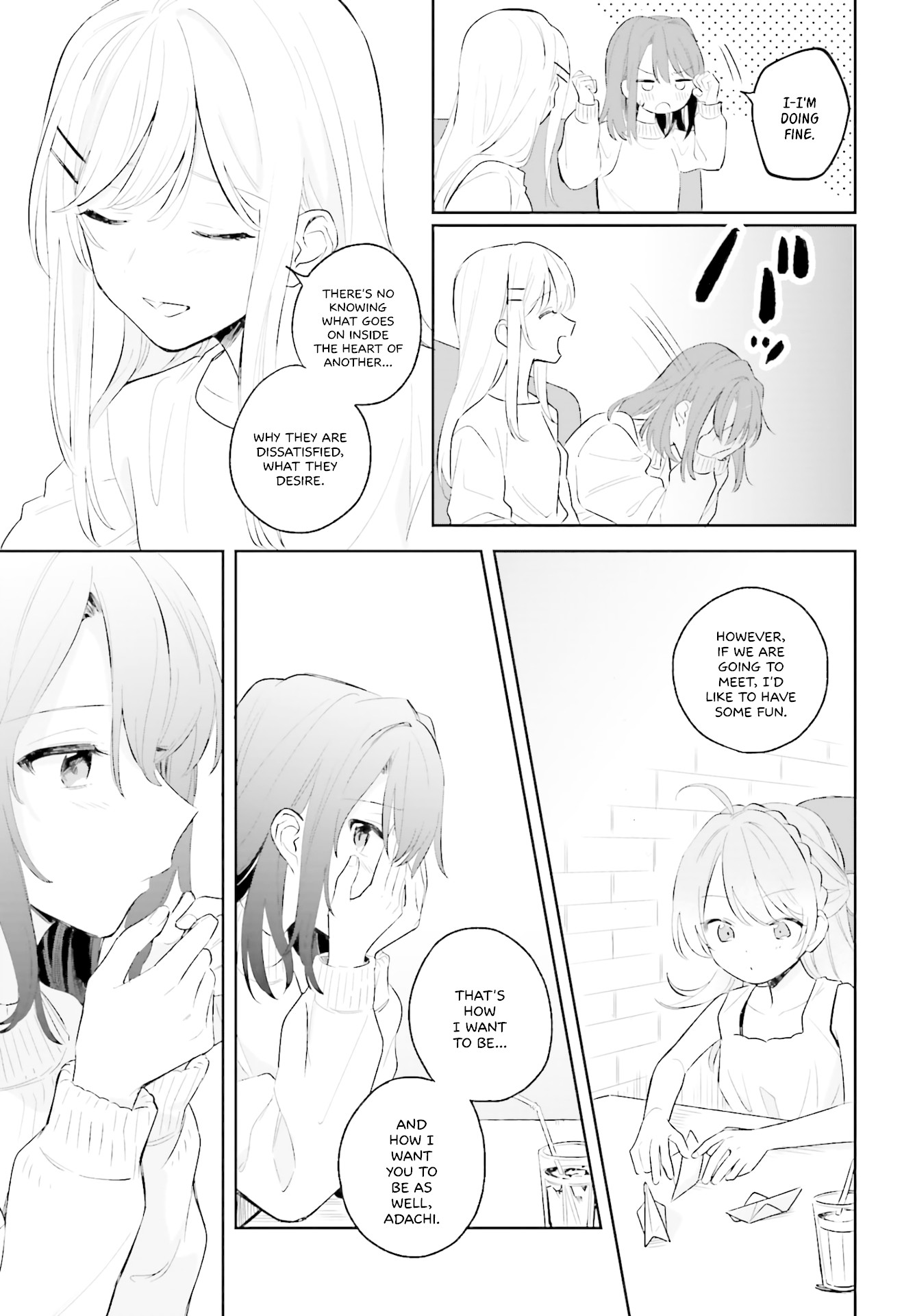 Adachi to Shimamura (Moke Yuzuhara) Chapter 5 page 19 - Chapter 5: Isosceles Triangle 2