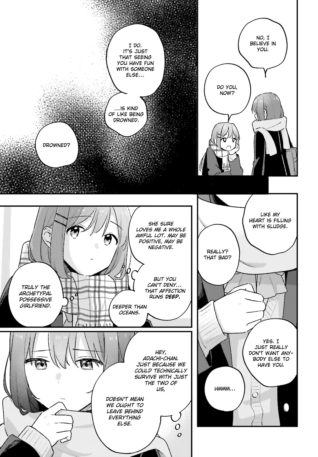 Adachi to Shimamura (Moke Yuzuhara) Chapter 57 page 15 - Chapter 57: Sakura's Ark 1