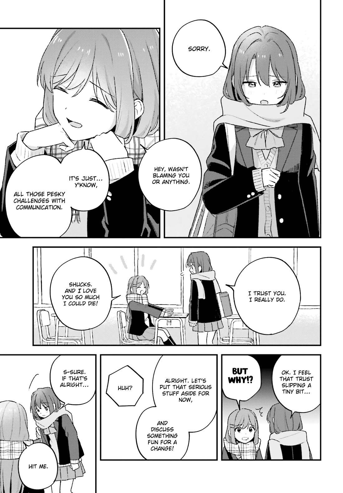 Adachi to Shimamura (Moke Yuzuhara) Chapter 57 page 17 - Chapter 57: Sakura's Ark 1