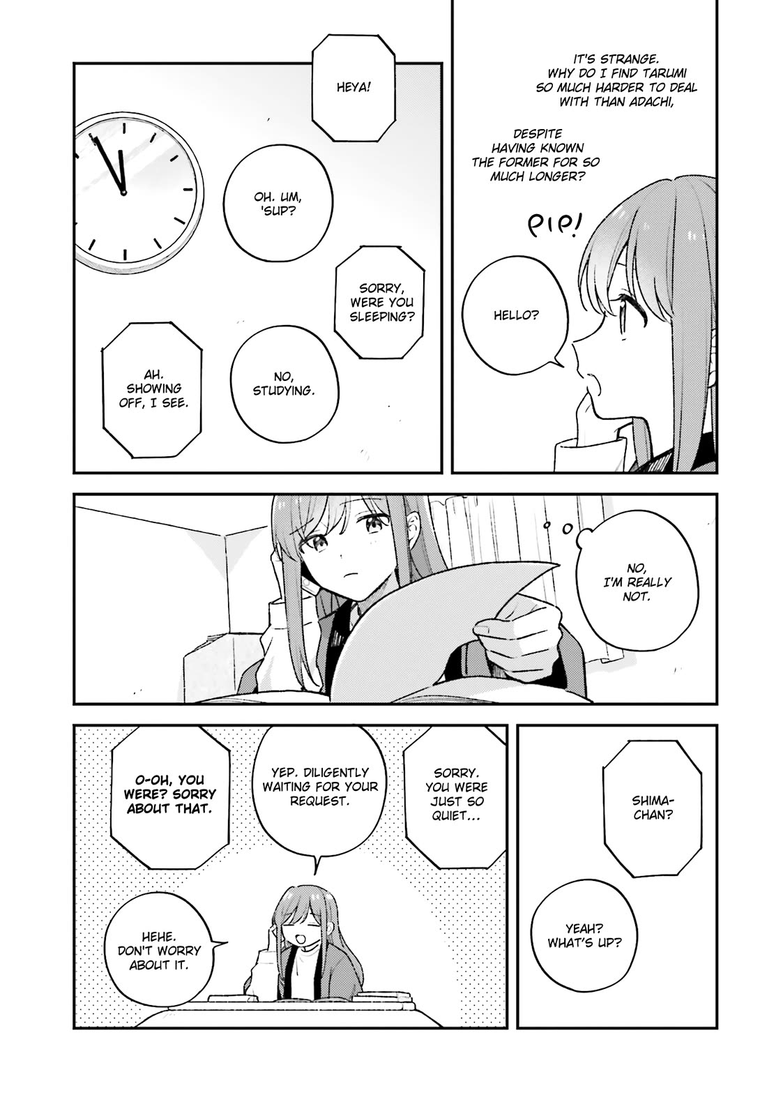 Adachi to Shimamura (Moke Yuzuhara) Chapter 57 page 3 - Chapter 57: Sakura's Ark 1