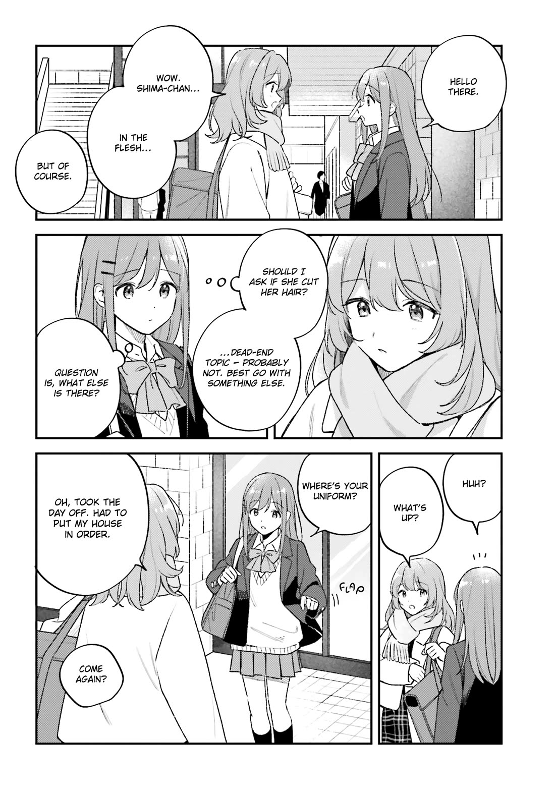 Adachi to Shimamura (Moke Yuzuhara) Chapter 58 page 8 - Chapter 58: Sakura's Ark 2