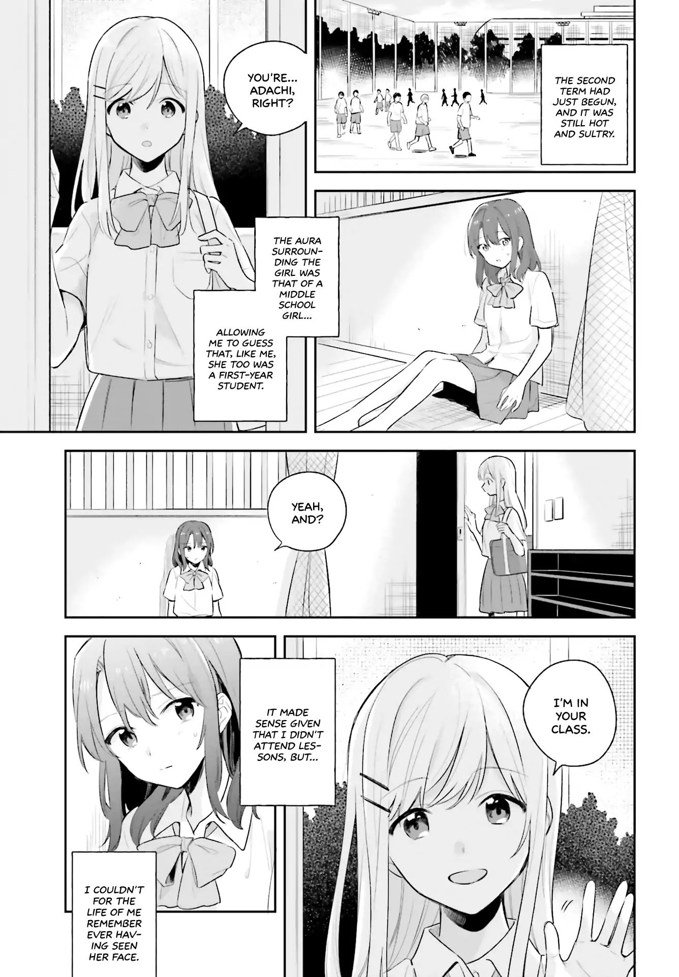 Adachi to Shimamura (Moke Yuzuhara) Chapter 6 page 1 - Chapter 6