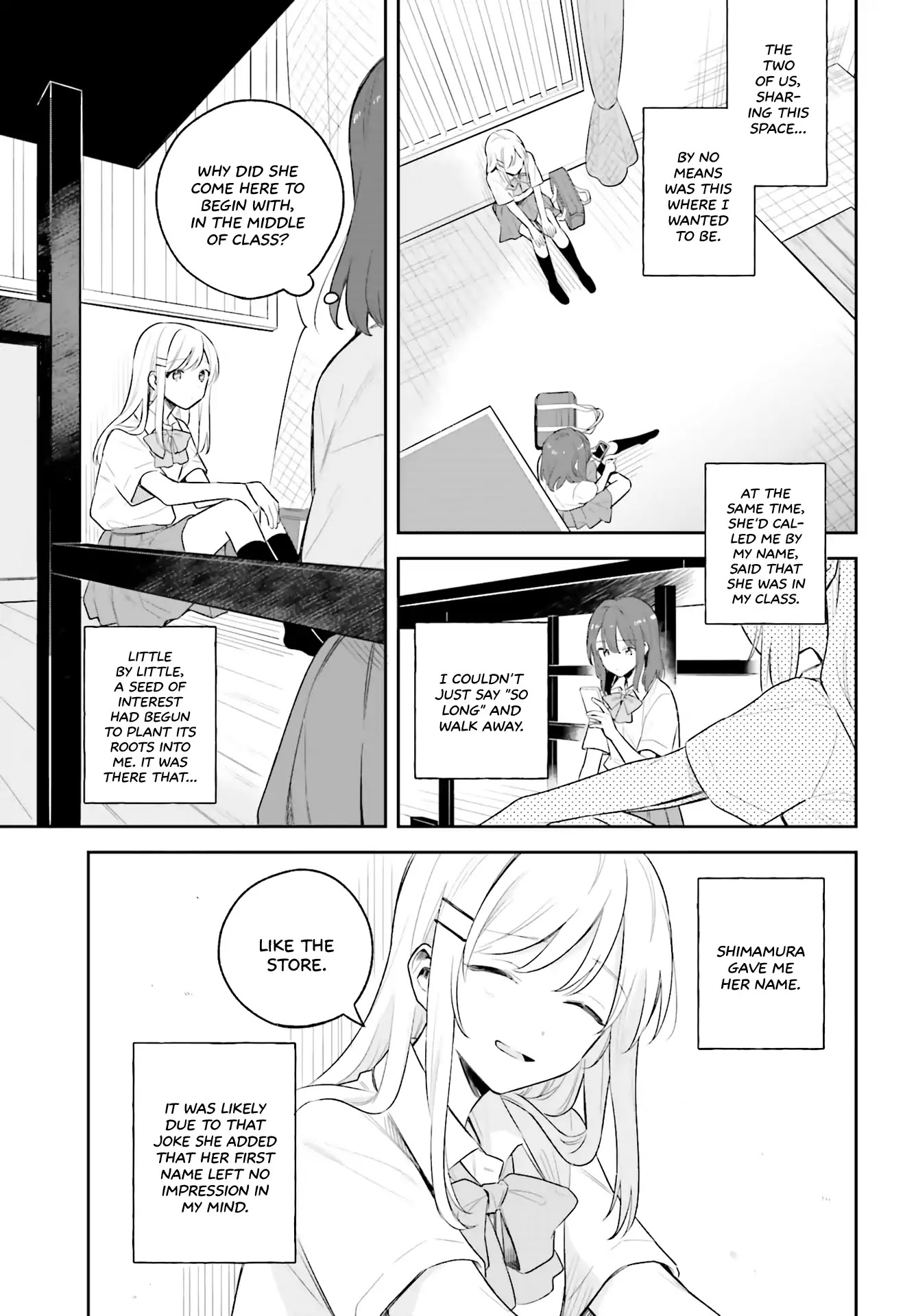 Adachi to Shimamura (Moke Yuzuhara) Chapter 6 page 3 - Chapter 6