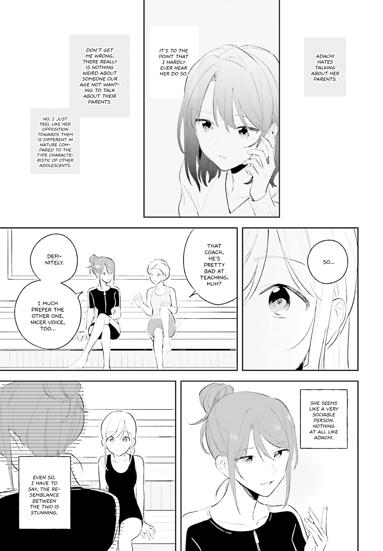 Adachi to Shimamura (Moke Yuzuhara) Chapter 8 page 3 - Chapter 8: Shimamura at the Gym 2