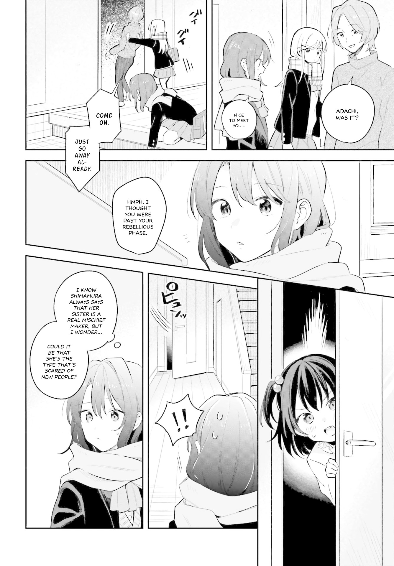 Adachi to Shimamura (Moke Yuzuhara) Chapter 9 page 12 - Chapter 9: Adachi's Q