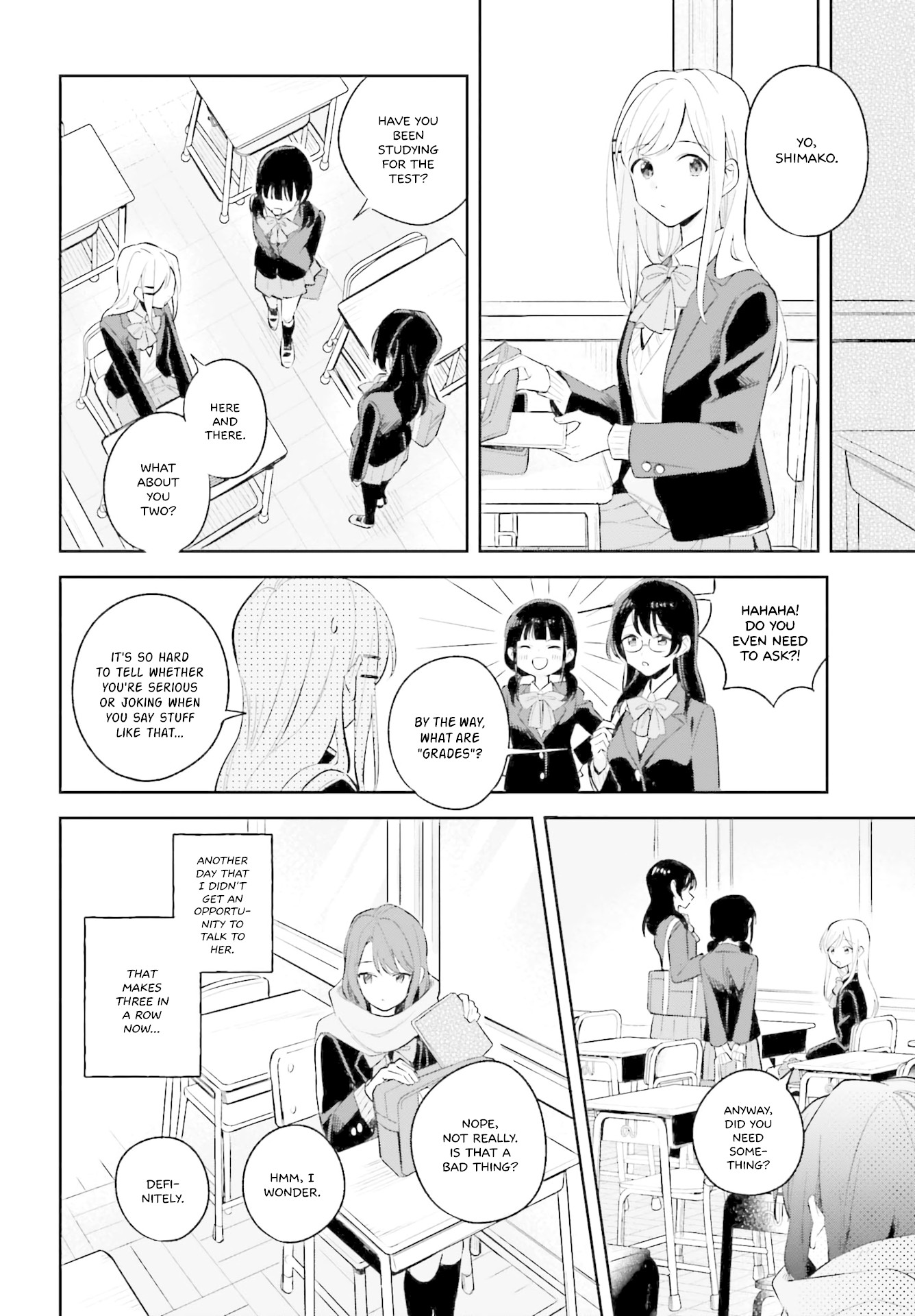 Adachi to Shimamura (Moke Yuzuhara) Chapter 9 page 6 - Chapter 9: Adachi's Q