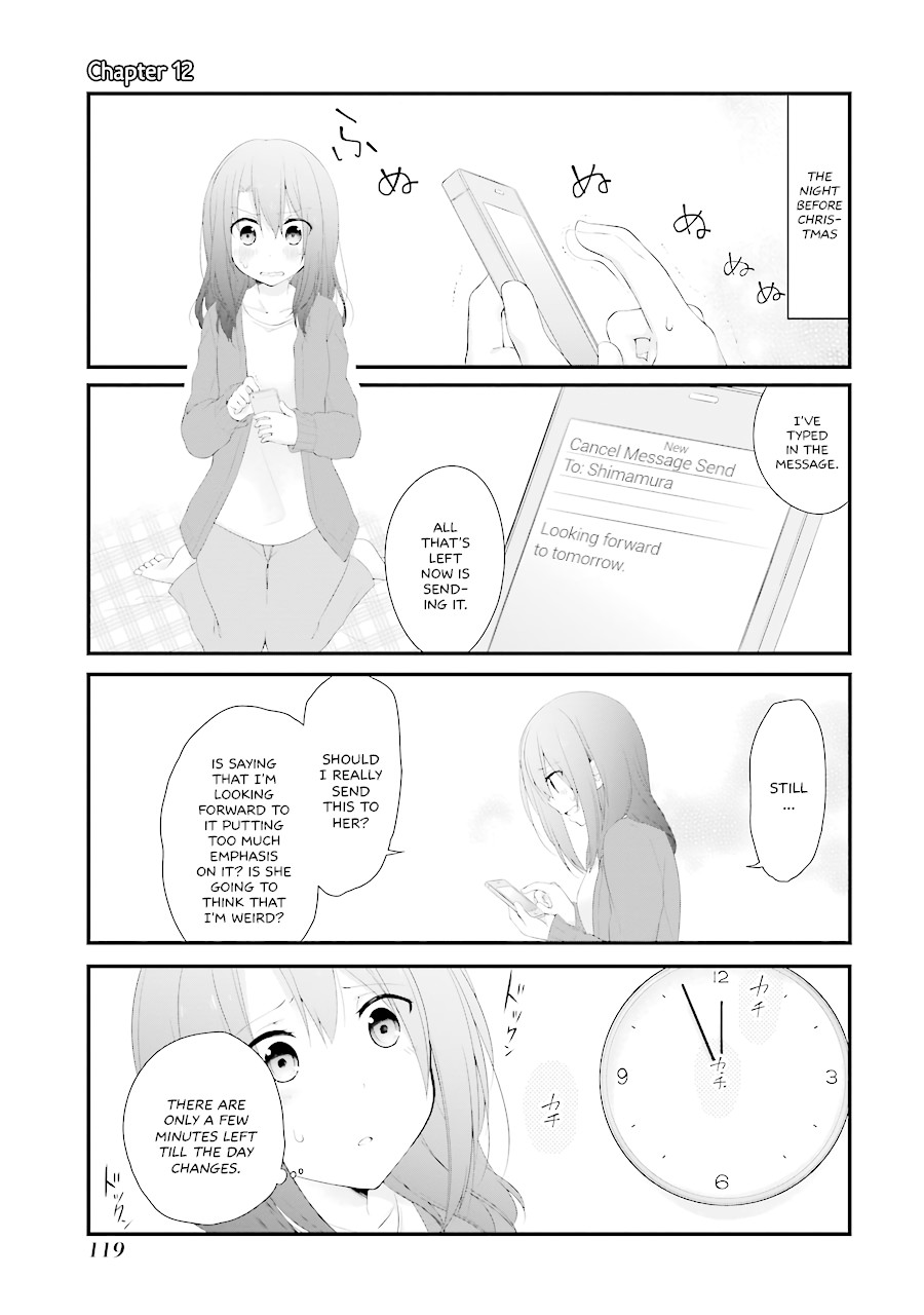 Adachi to Shimamura Chapter 12 page 1 - Chapter 12: White Album