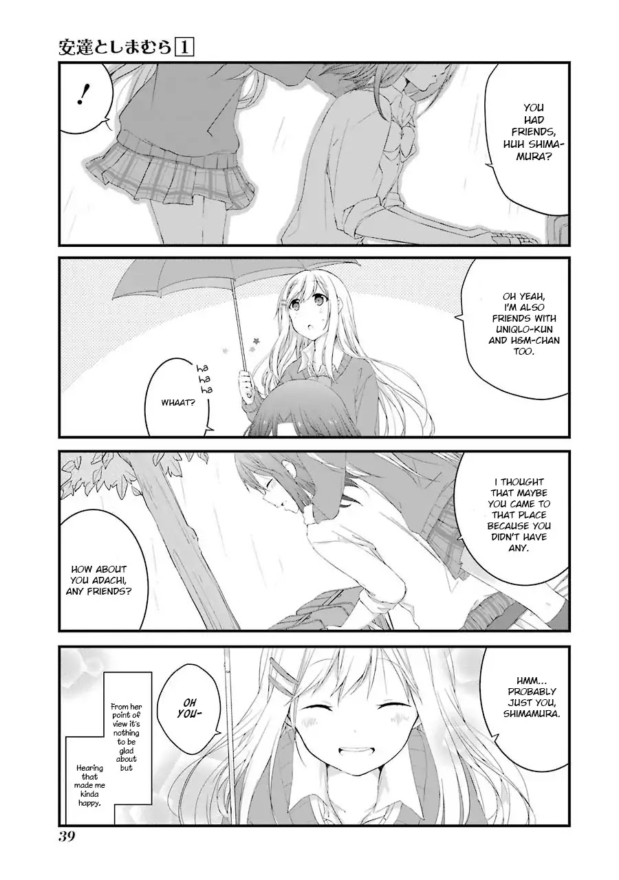 Adachi to Shimamura Chapter 2 page 17 - Chapter 2: Distance