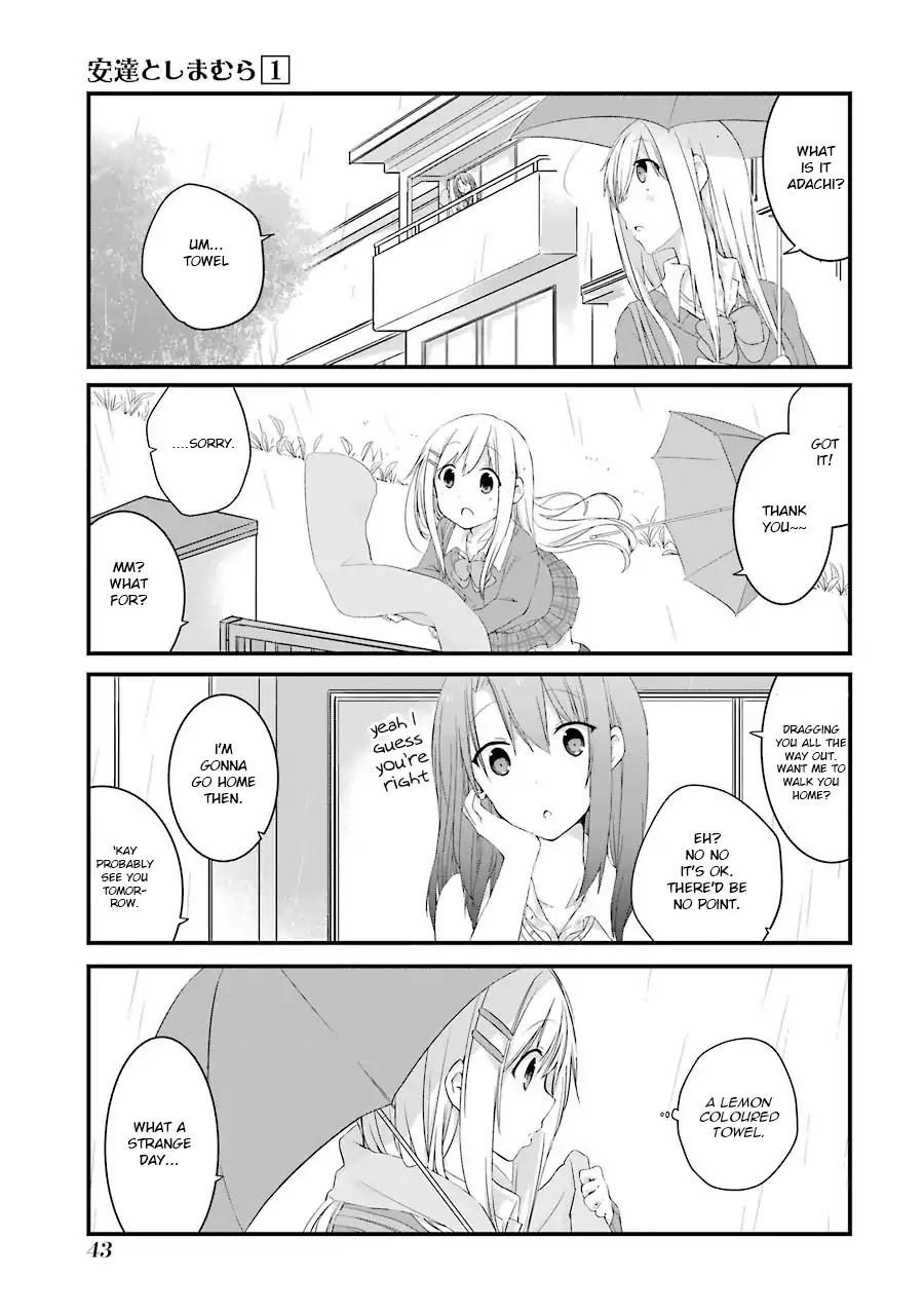 Adachi to Shimamura Chapter 2 page 21 - Chapter 2: Distance
