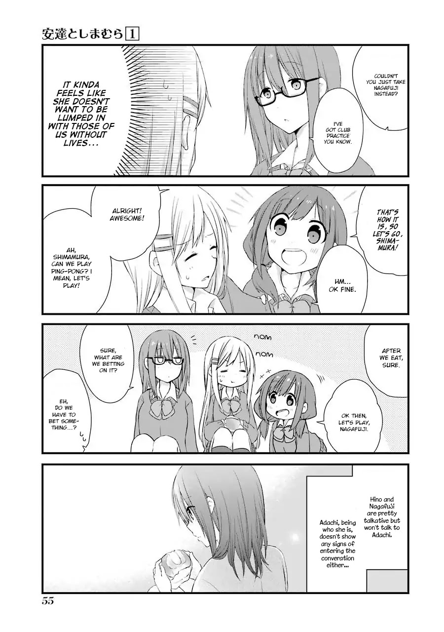 Adachi to Shimamura Chapter 3 page 9 - Chapter 3: Her Face In Profile Still Far Away