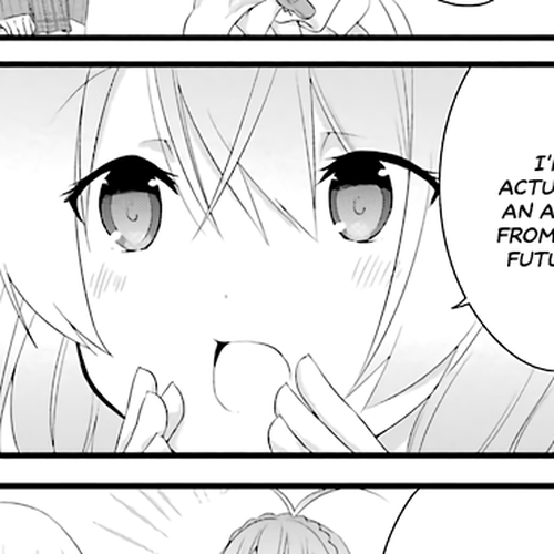 Adachi to Shimamura Chapter 7: My Destiny Is an Alien From the Future!? cover