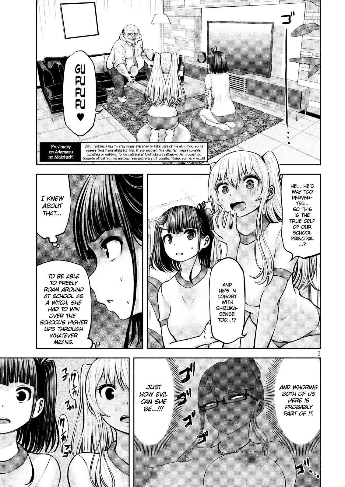 Adamasu no Majotachi Chapter 10 page 4 - Chapter 10: Training Dress's Sacrifice