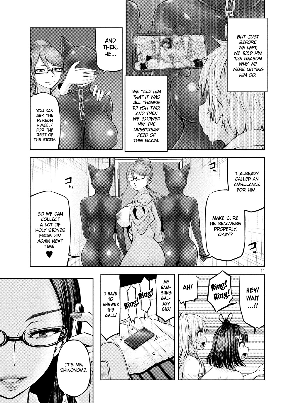 Adamasu no Majotachi Chapter 11 page 10 - Chapter 11: Bonds Between Childhood Friends