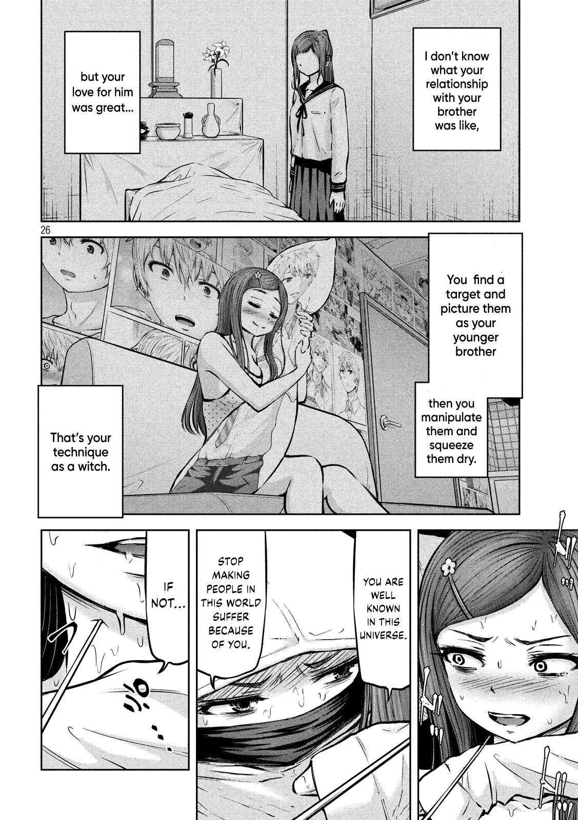 Adamasu no Majotachi Chapter 14 page 26 - Chapter 14: Big Sister's Toy