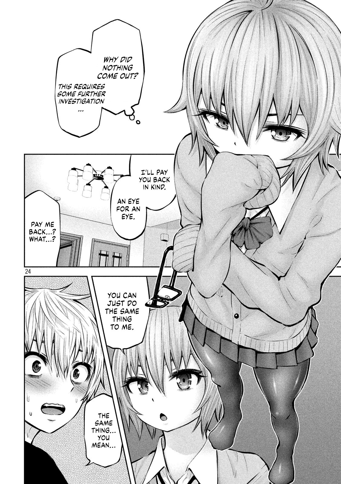 Adamasu no Majotachi Chapter 16 page 23 - Chapter 16: The little science girl's proof of concept