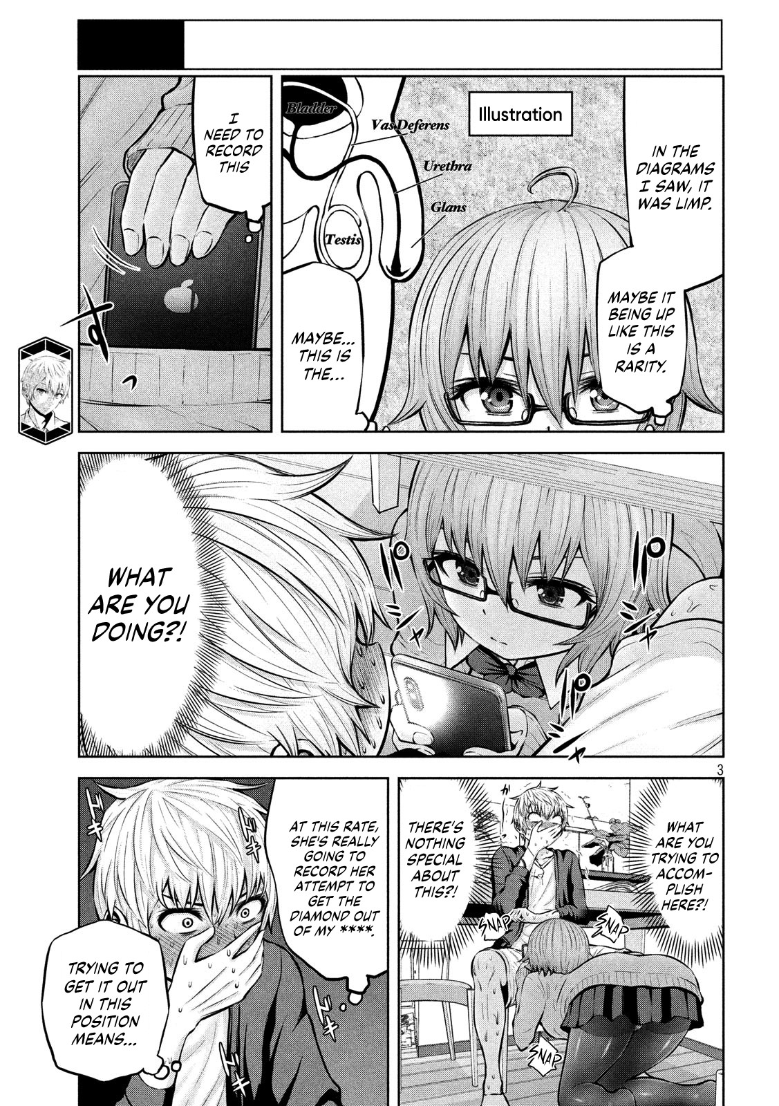 Adamasu no Majotachi Chapter 16 page 4 - Chapter 16: The little science girl's proof of concept