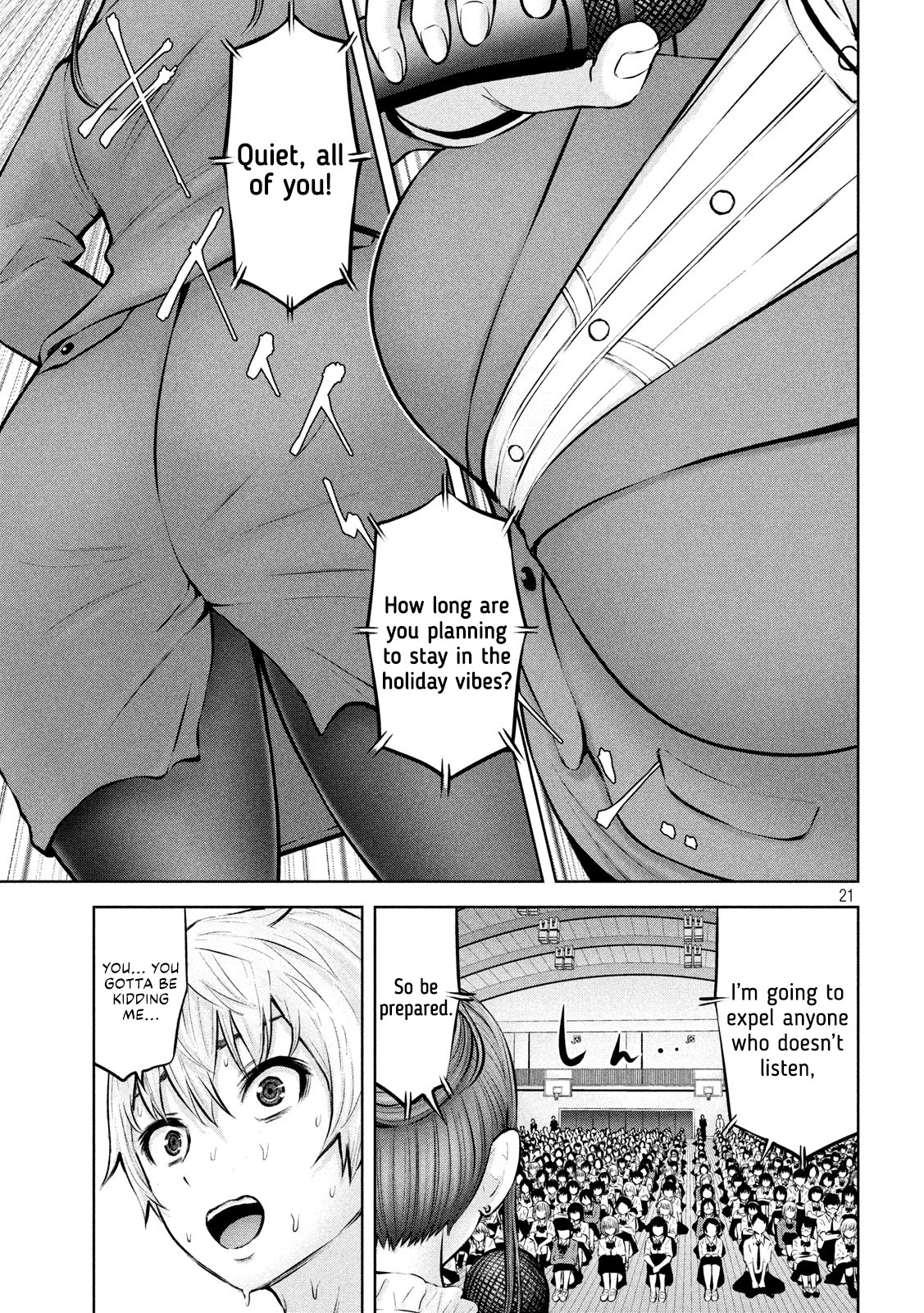 Adamasu no Majotachi Chapter 17 page 22 - Chapter 17: The End of Our Happiness