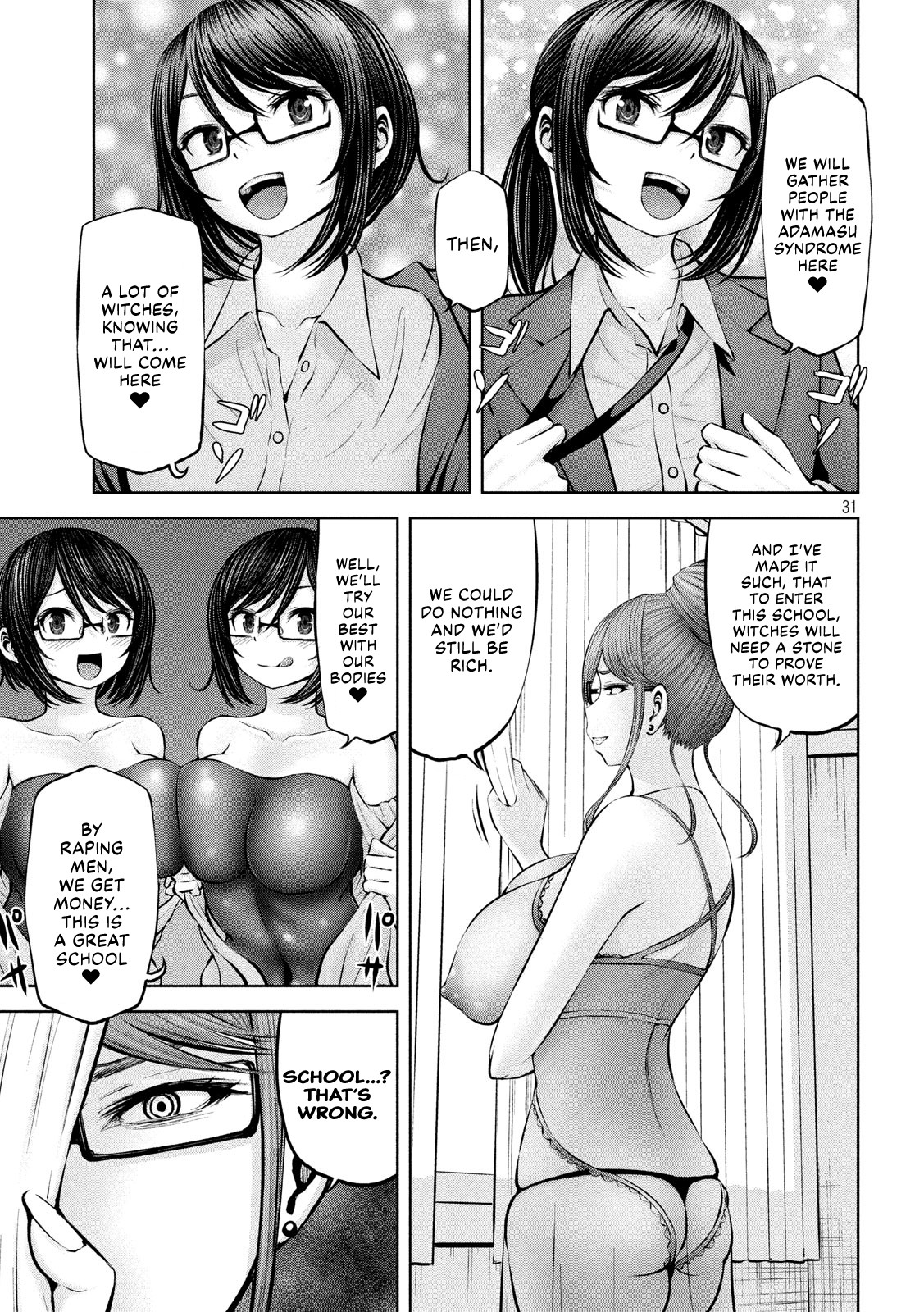 Adamasu no Majotachi Chapter 17 page 31 - Chapter 17: The End of Our Happiness