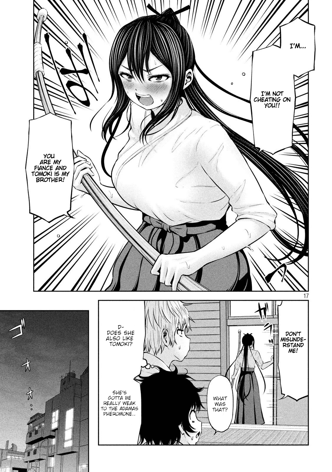 Adamasu no Majotachi Chapter 19 page 17 - Chapter 19: Judo Grappler