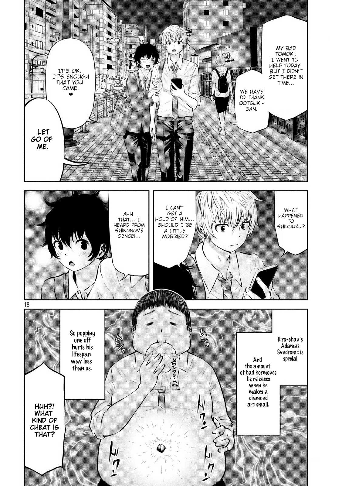 Adamasu no Majotachi Chapter 19 page 18 - Chapter 19: Judo Grappler