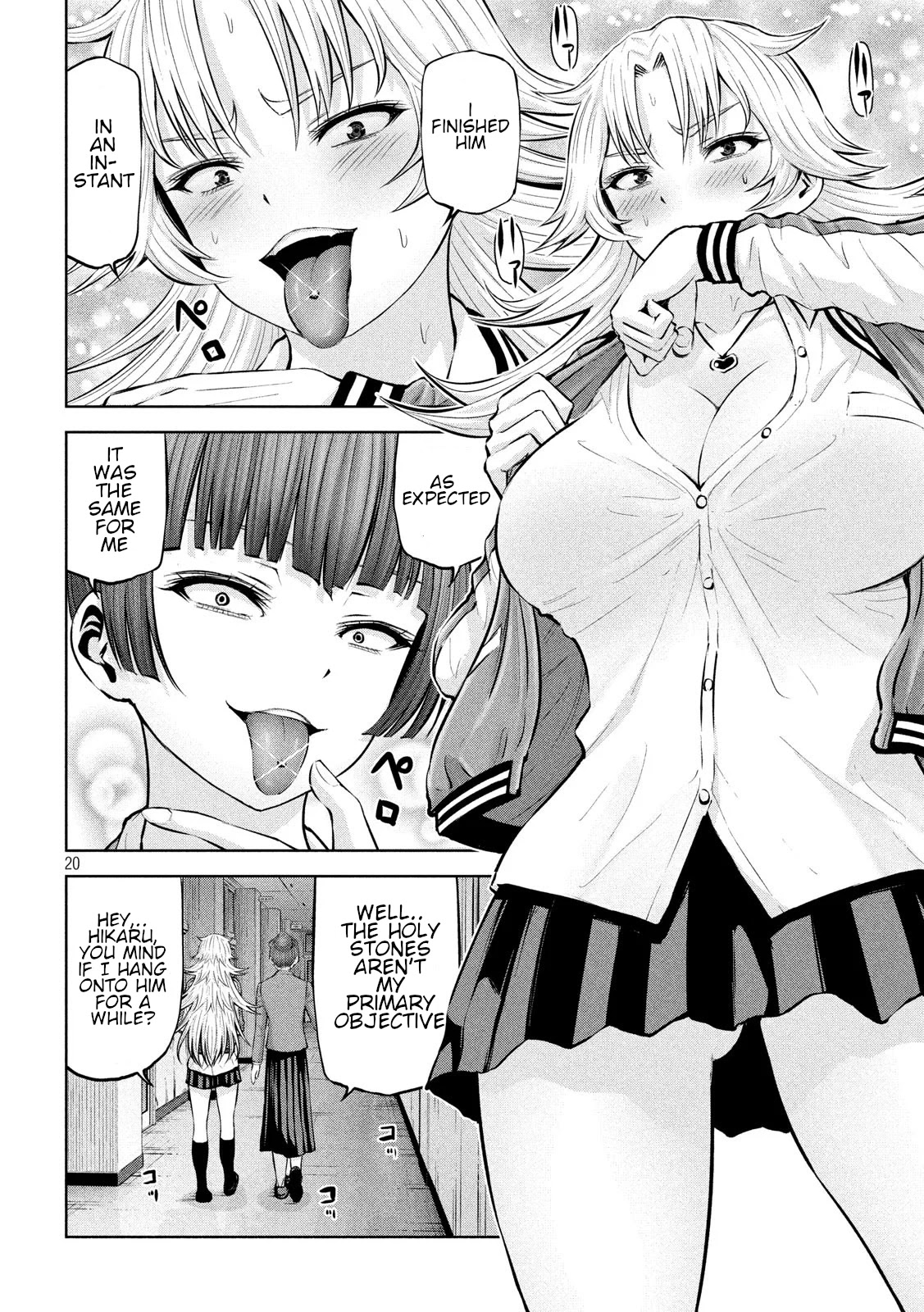 Adamasu no Majotachi Chapter 21 page 20 - Chapter 21: Yankee Girl's True Nature