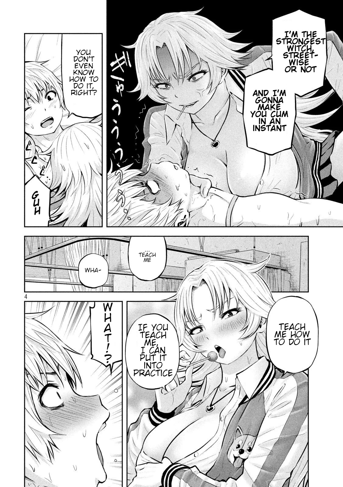 Adamasu no Majotachi Chapter 21 page 4 - Chapter 21: Yankee Girl's True Nature