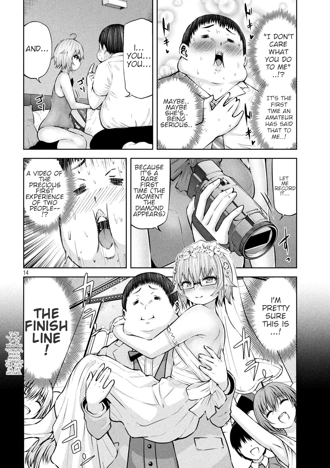 Adamasu no Majotachi Chapter 22 page 14 - Chapter 22: Chubby Boy's Pure love