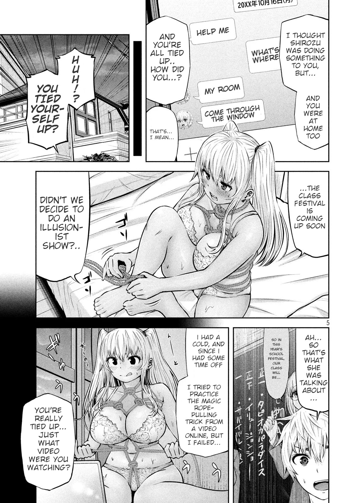 Adamasu no Majotachi Chapter 22 page 5 - Chapter 22: Chubby Boy's Pure love