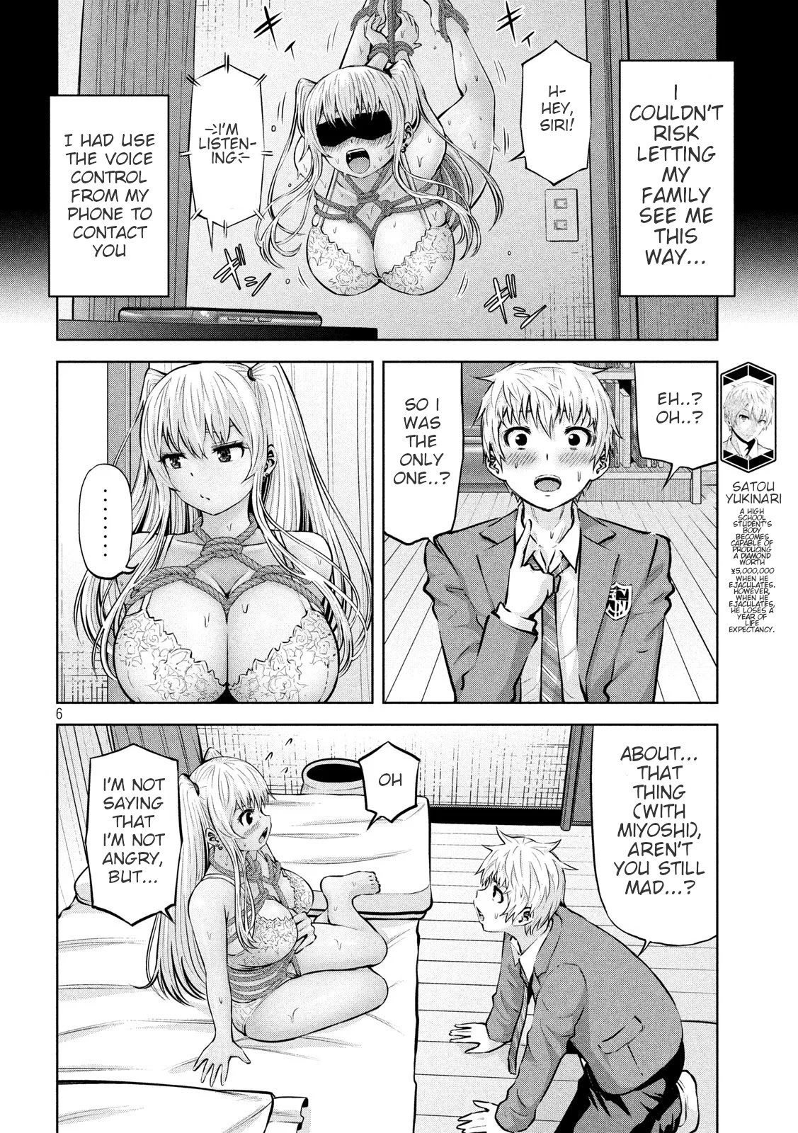 Adamasu no Majotachi Chapter 22 page 6 - Chapter 22: Chubby Boy's Pure love