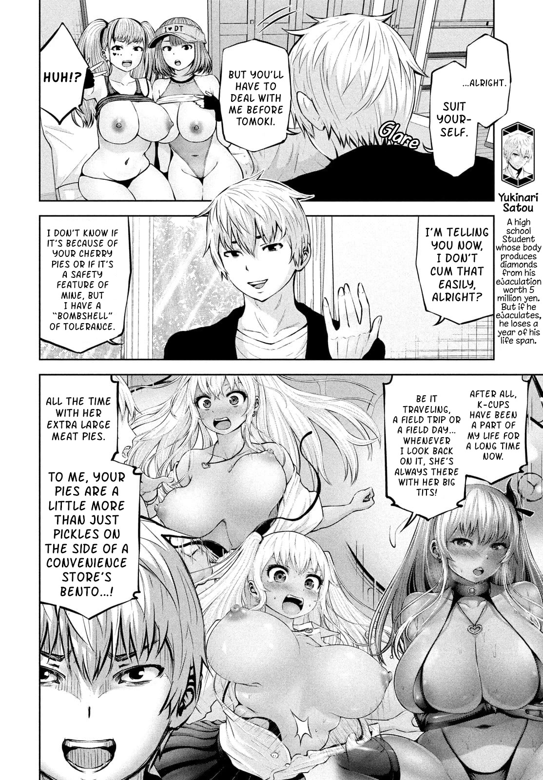 Adamasu no Majotachi Chapter 35.1 page 4 - Chapter 35.1: The pressure of the delivered pie (1)