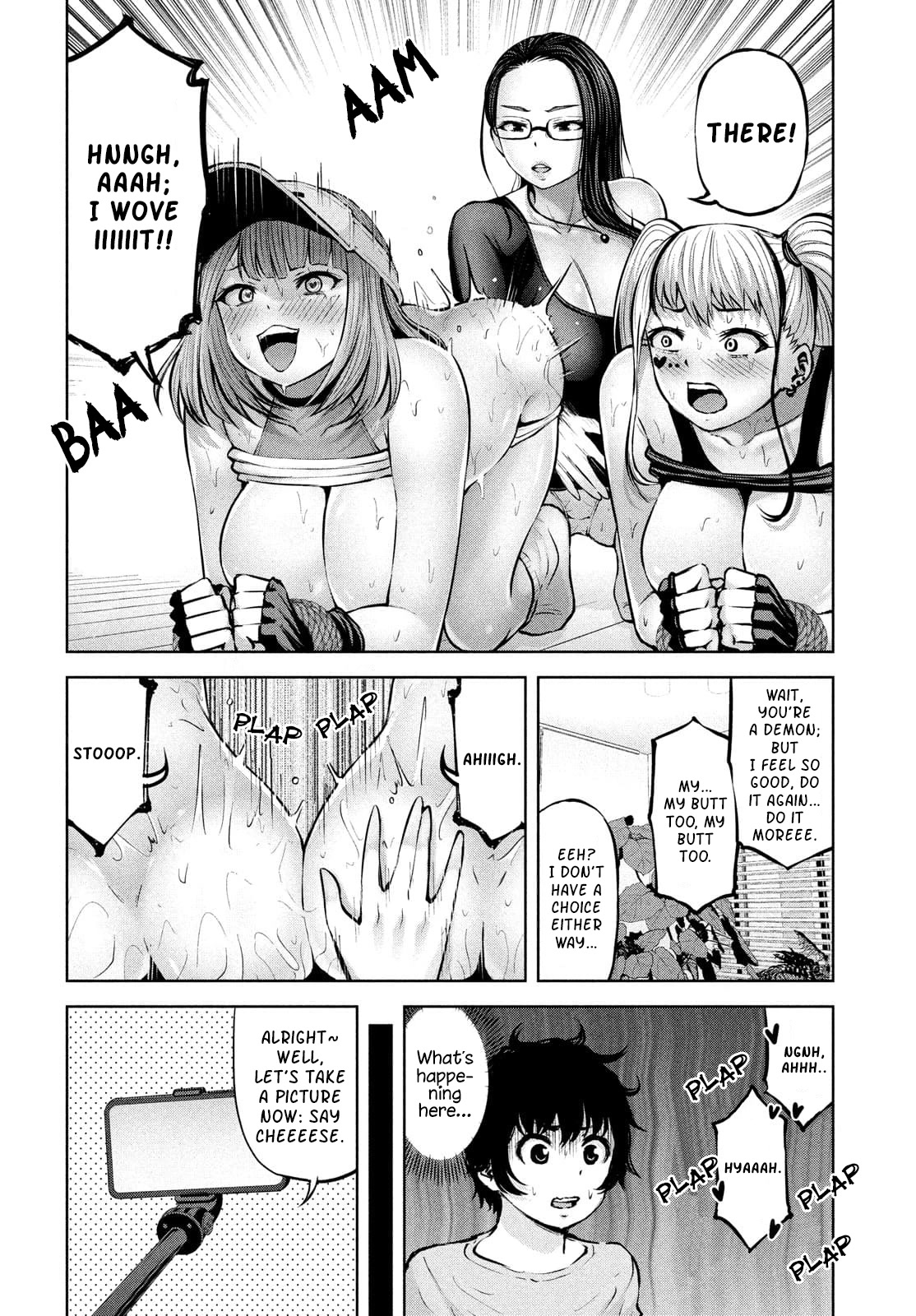 Adamasu no Majotachi Chapter 35.2 page 3 - Chapter 35.2: The pressure of the delivered pie (2)