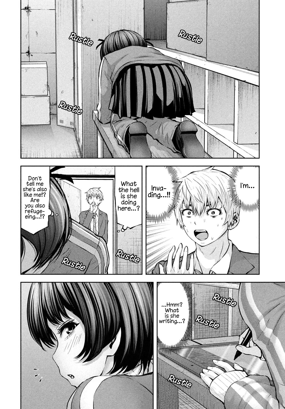 Adamasu no Majotachi Chapter 35.2 page 7 - Chapter 35.2: The pressure of the delivered pie (2)