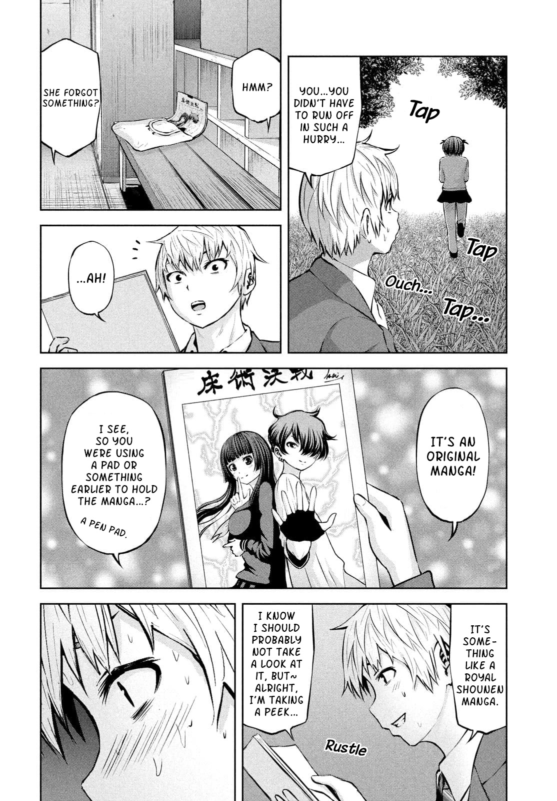 Adamasu no Majotachi Chapter 35.2 page 9 - Chapter 35.2: The pressure of the delivered pie (2)