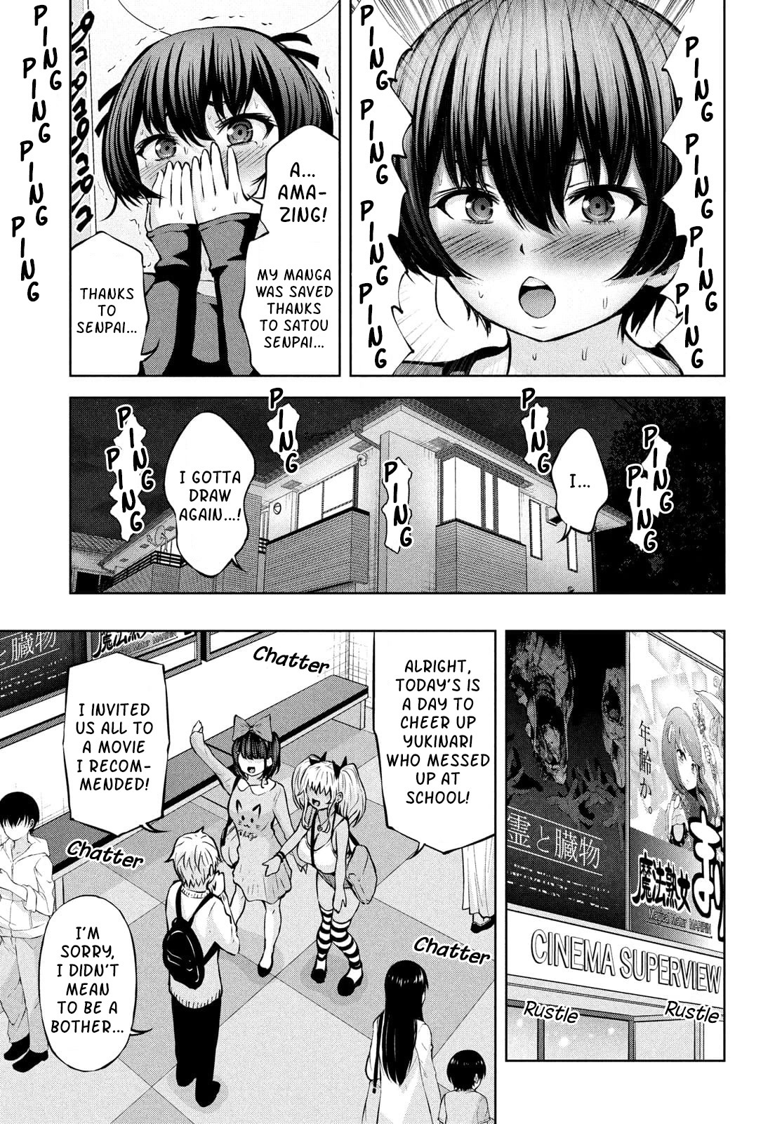 Adamasu no Majotachi Chapter 36.1 page 11 - Chapter 36.1: The Enchanting Spirit At The Cinema (1)