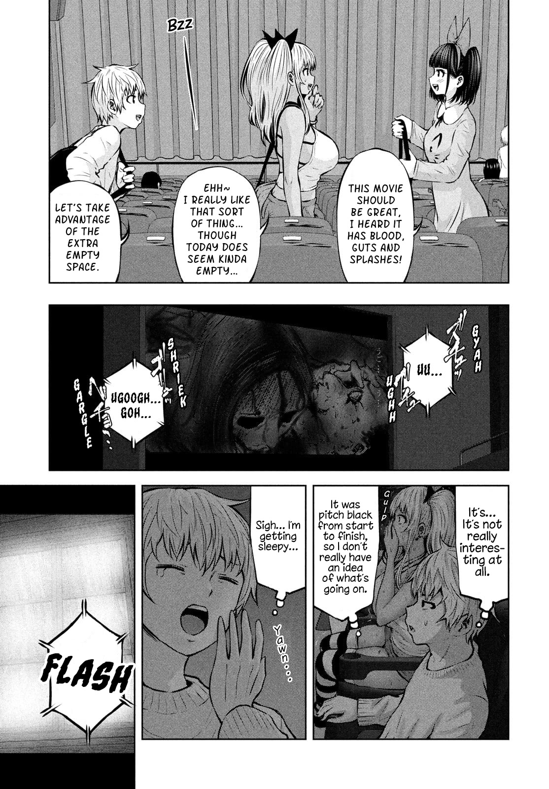 Adamasu no Majotachi Chapter 36.1 page 13 - Chapter 36.1: The Enchanting Spirit At The Cinema (1)