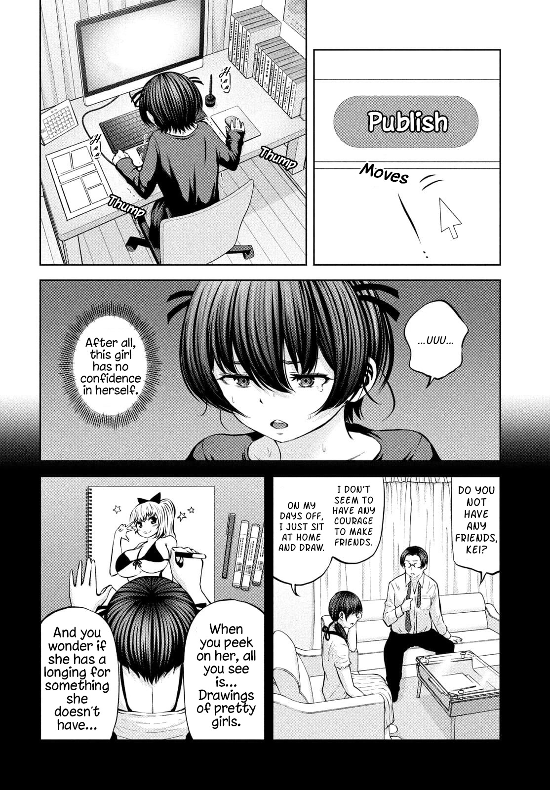 Adamasu no Majotachi Chapter 36.1 page 8 - Chapter 36.1: The Enchanting Spirit At The Cinema (1)