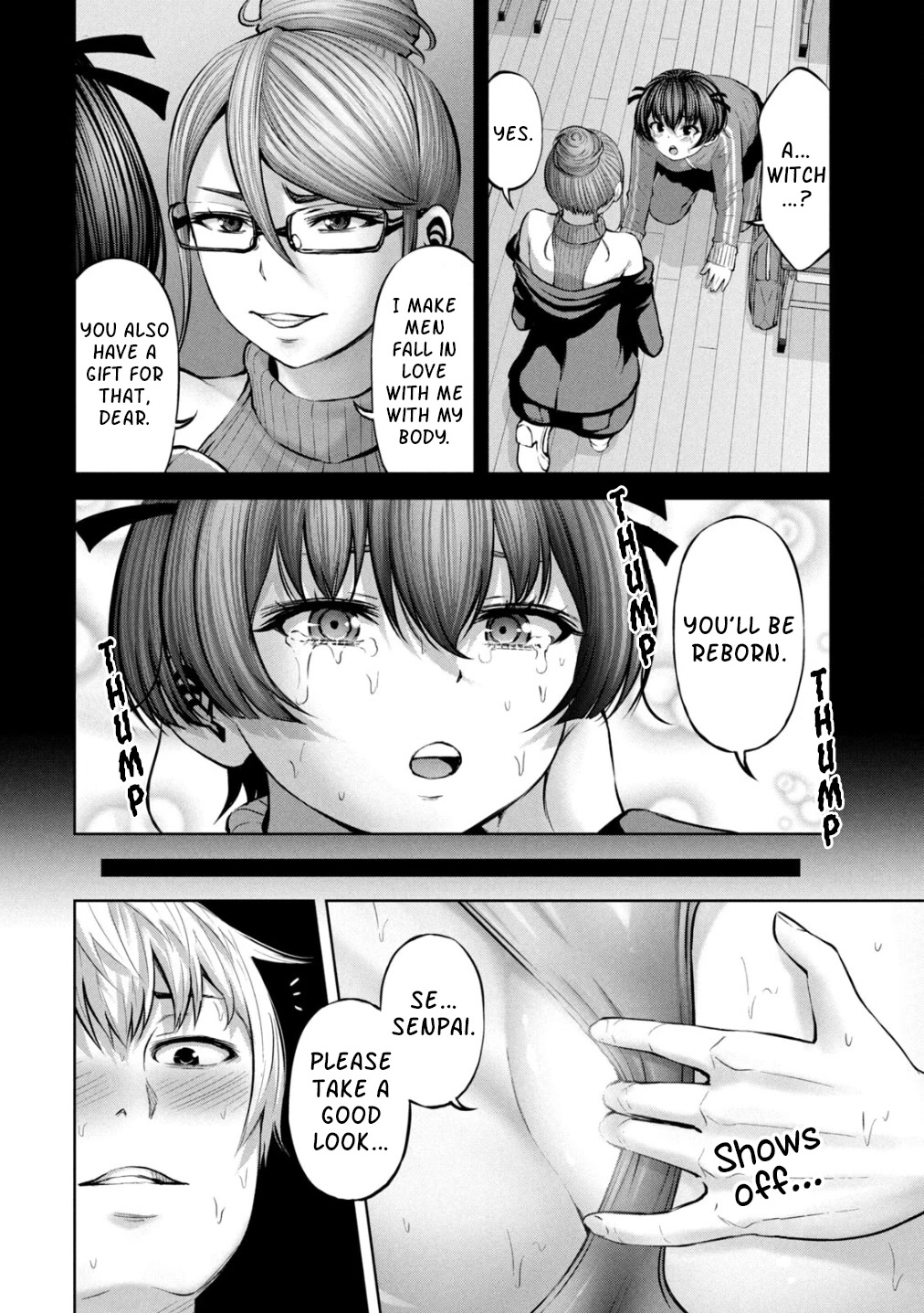 Adamasu no Majotachi Chapter 37.1 page 12 - Chapter 37.1: Reincarnation of the erotic mangaka (1)