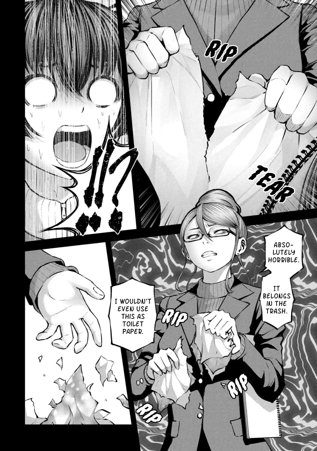 Adamasu no Majotachi Chapter 37.1 page 8 - Chapter 37.1: Reincarnation of the erotic mangaka (1)