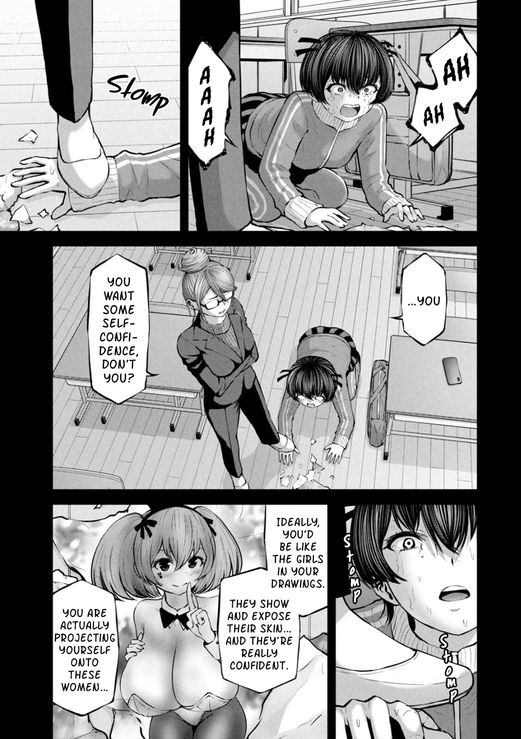 Adamasu no Majotachi Chapter 37.1 page 9 - Chapter 37.1: Reincarnation of the erotic mangaka (1)