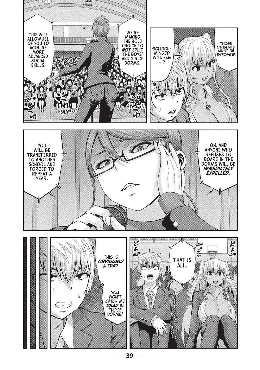 Adamasu no Majotachi Chapter 39 page 4 - Chapter 39